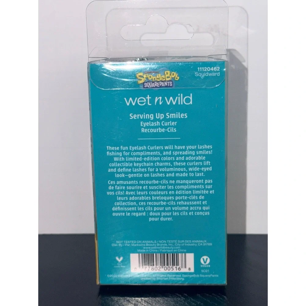 Wet n Wild SpongeBob SquarePants Eyelash Curler Squidward Limited Edition NEW